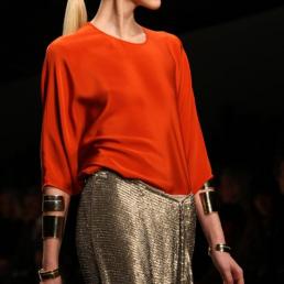 Amanda Wakeley\'s collection during London Fashion Week A/W 2011 at Somerset House in London, UK on 22th February, 2011.